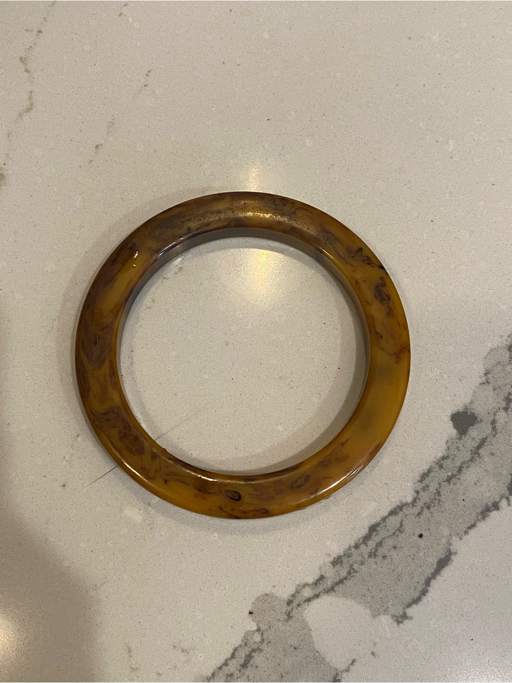 Marbled Bakelite Bracelet